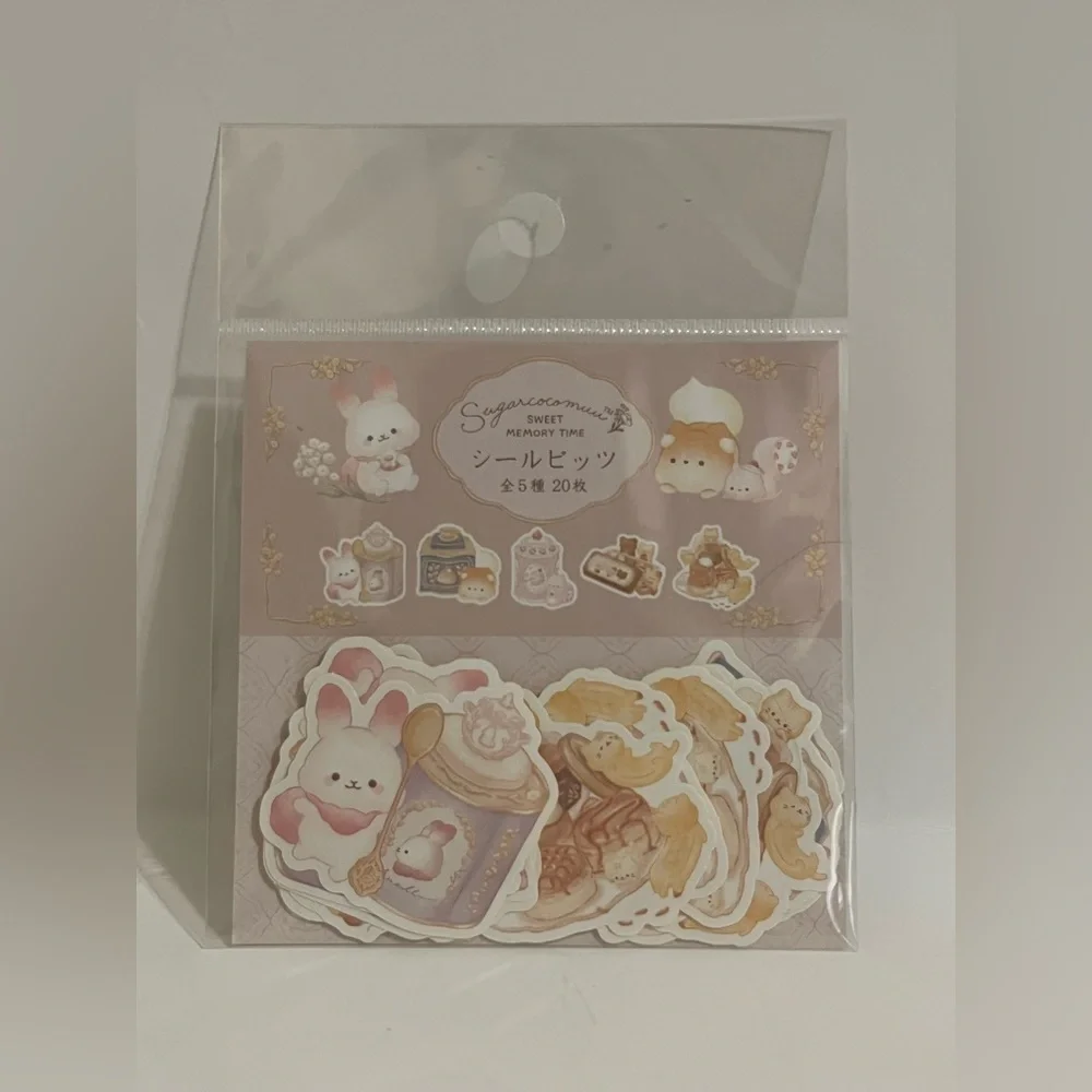Sugarcocomuu Sweet Memory Time Sticker Flakes